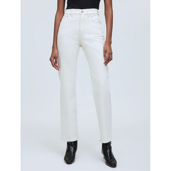 Madewell Tall Curvy '90s Straight Jeans Vintage Canvas W29T NWT - Picture 6 of 12